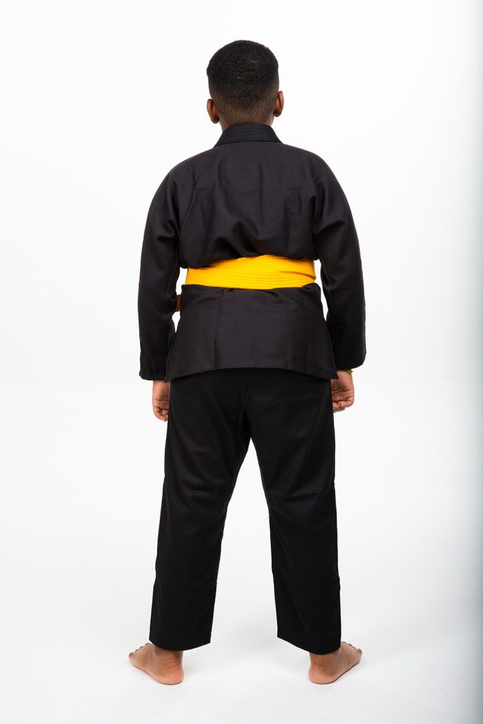 Kimono Haganah Basic Infantil - Preto